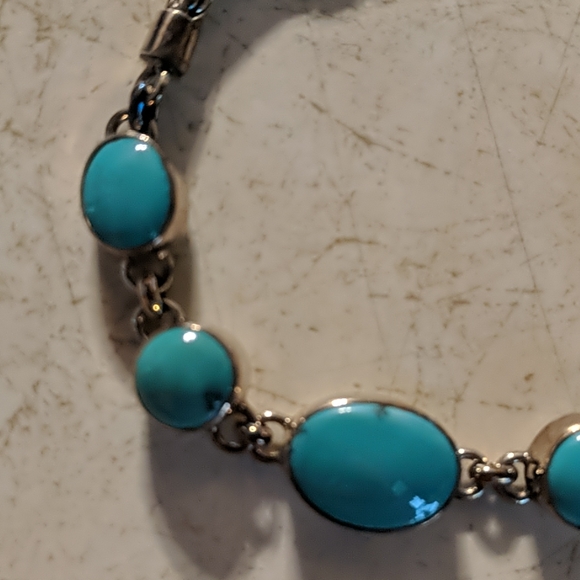 Genuine Turquoise Bracelet NWOT - Picture 7 of 8